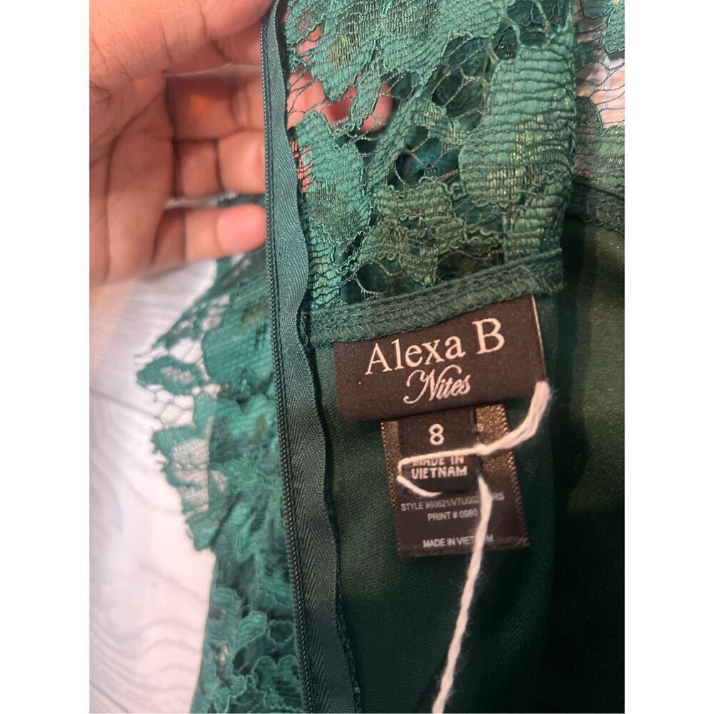 Alexa B Green dress - Picture 4 of 6